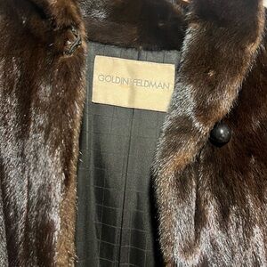 Goldin Feldman Brown Fur Coat